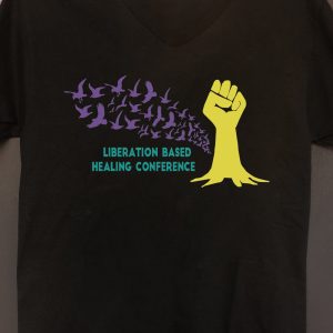 V Neck T-Shirt BLACK